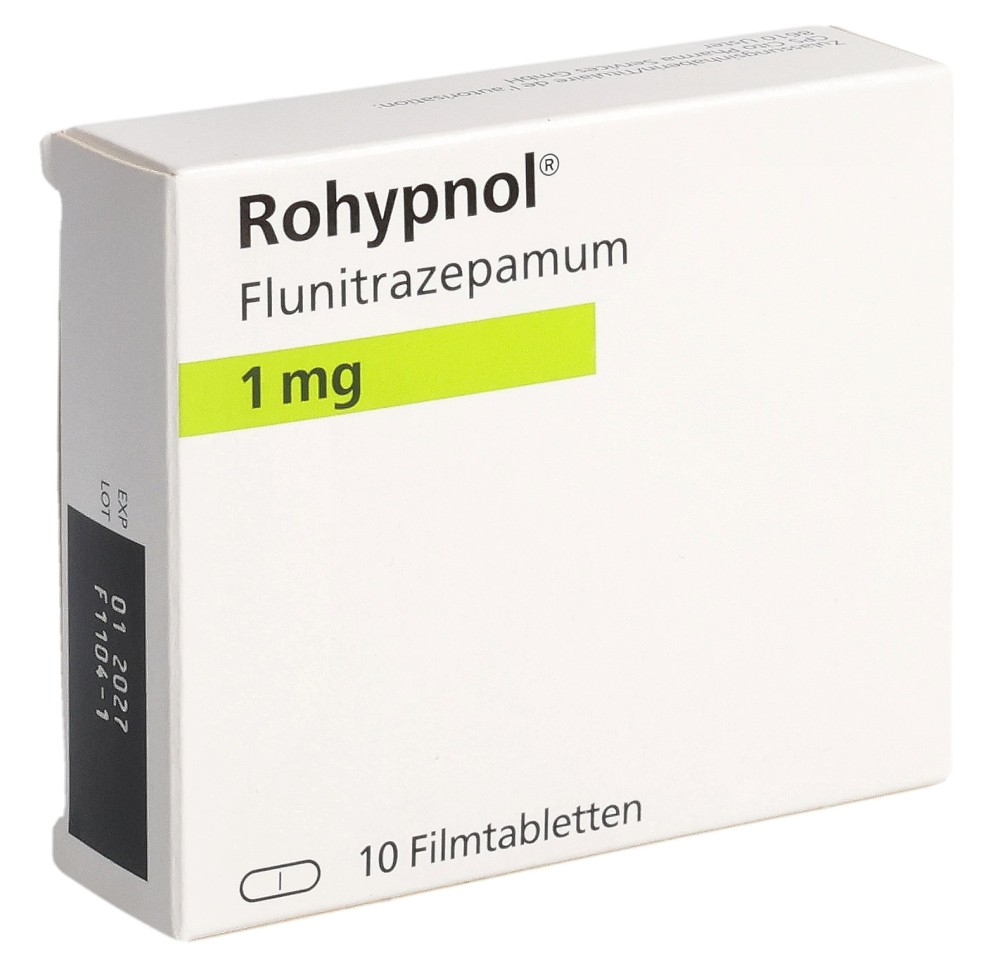 ROHYPNOL cpr pell 1 mg av colorant 10 pce ROHYPNOL cpr pell 1 mg av colorant 10 pce