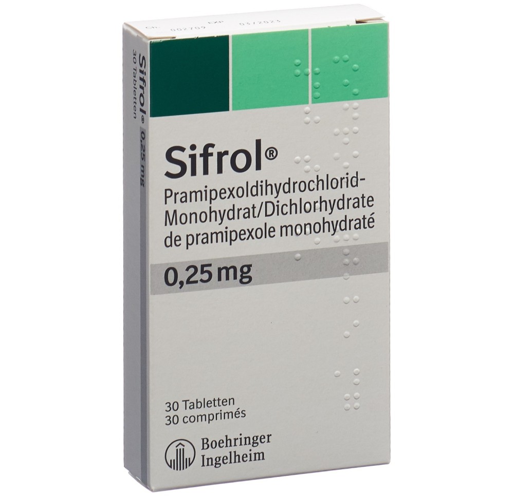 SIFROL cpr 0.25 mg 30 pce
