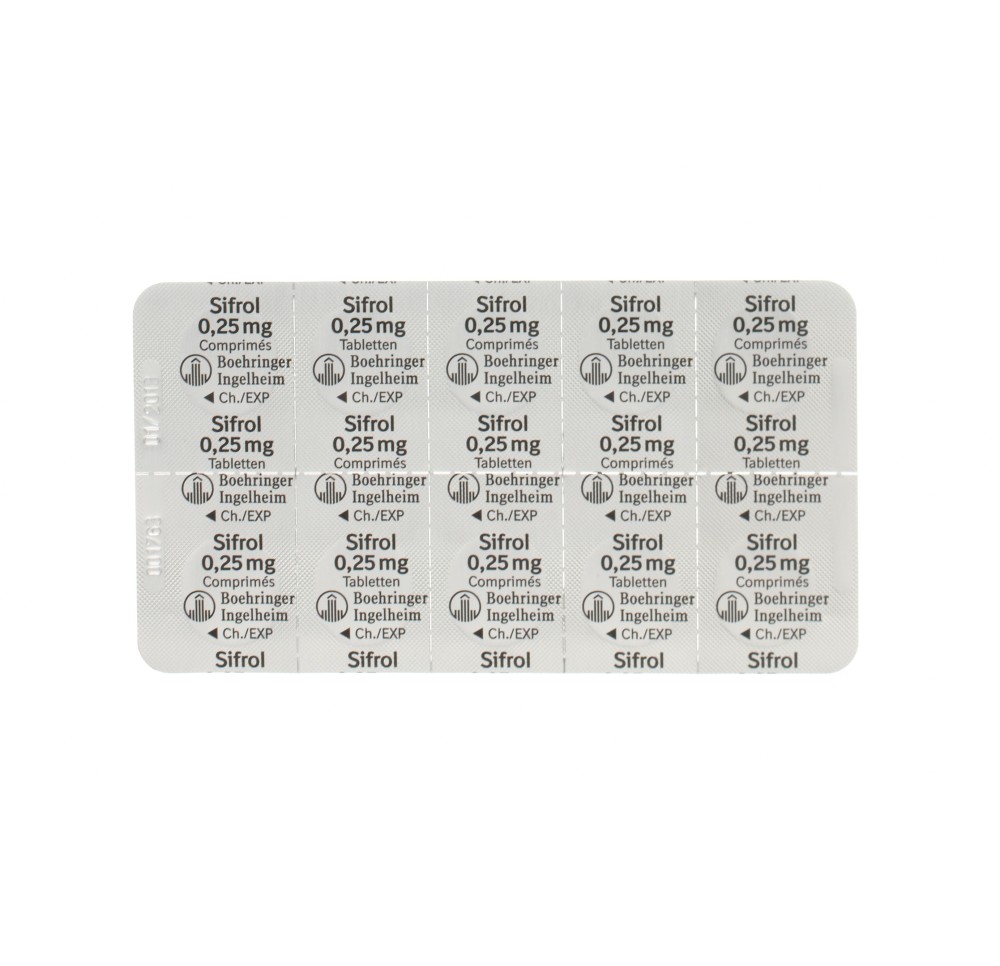 SIFROL cpr 0.25 mg 100 pce SIFROL cpr 0.25 mg 100 pce