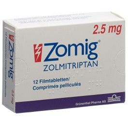 ZOMIG cpr pell 2.5 mg 12 pce