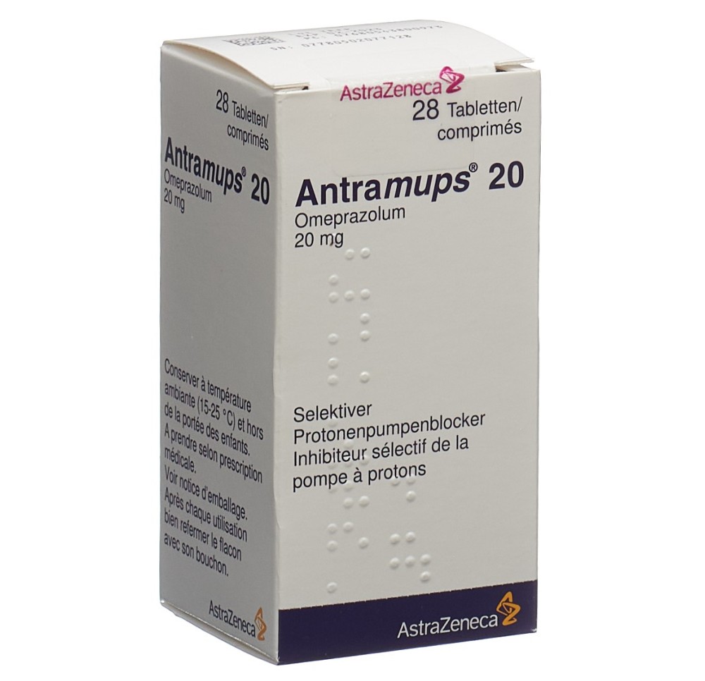 ANTRAMUPS cpr 20 mg bte 28 pce ANTRAMUPS cpr 20 mg bte 28 pce