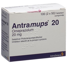 ANTRAMUPS cpr 20 mg bte 100 pce