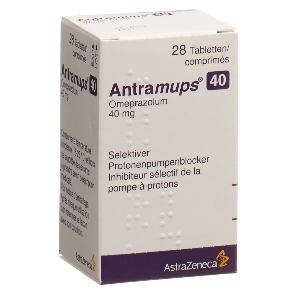 ANTRAMUPS cpr 40 mg bte 28 pce ANTRAMUPS cpr 40 mg bte 28 pce