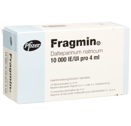 FRAGMIN sol inj 10000 UI/4ml 10 flac 4 ml