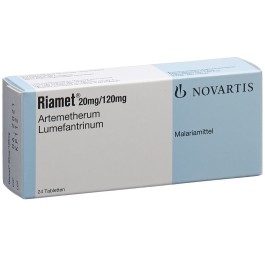 RIAMET cpr 20 mg/120 mg 24 pce