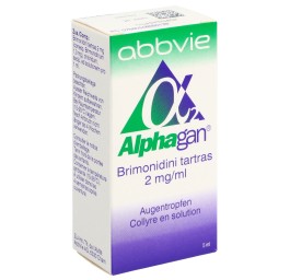ALPHAGAN gtt opht 2 mg/ml fl 5 ml
