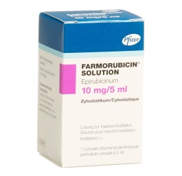 FARMORUBICIN Sol sol inj 10 mg/5ml 5 ml