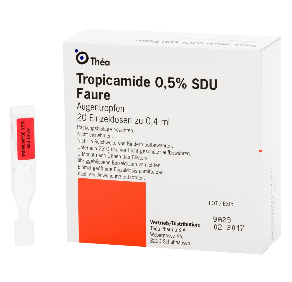 TROPICAMIDE gtt opht 0.5 % 20 monodos 0.4 ml TROPICAMIDE gtt opht 0.5 % 20 monodos 0.4 ml