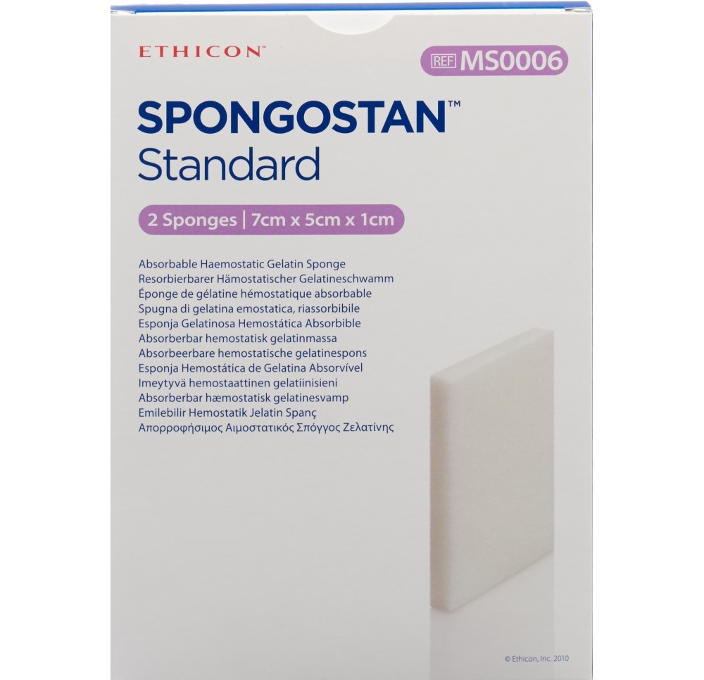 SPONGOSTAN standard 7x5x1cm 2 pce