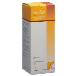 URSOFALK susp fl 250 ml