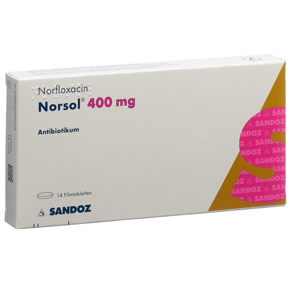 NORSOL cpr pell 400 mg 14 pce NORSOL cpr pell 400 mg 14 pce