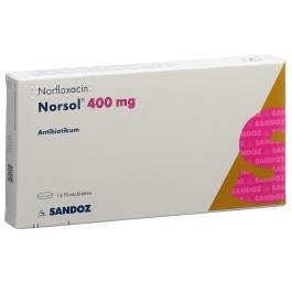 NORSOL cpr pell 400 mg 14 pce