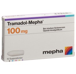 TRAMADOL Mepha supp 100 mg 10 pce