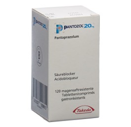 PANTOZOL cpr pell 20 mg bte 120 pce
