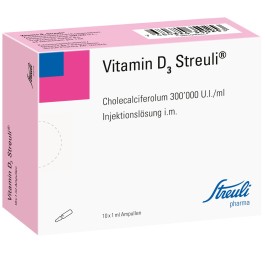 VITAMINE D3 Streuli sol inj 300000 UI/ml 10 x 1 ml