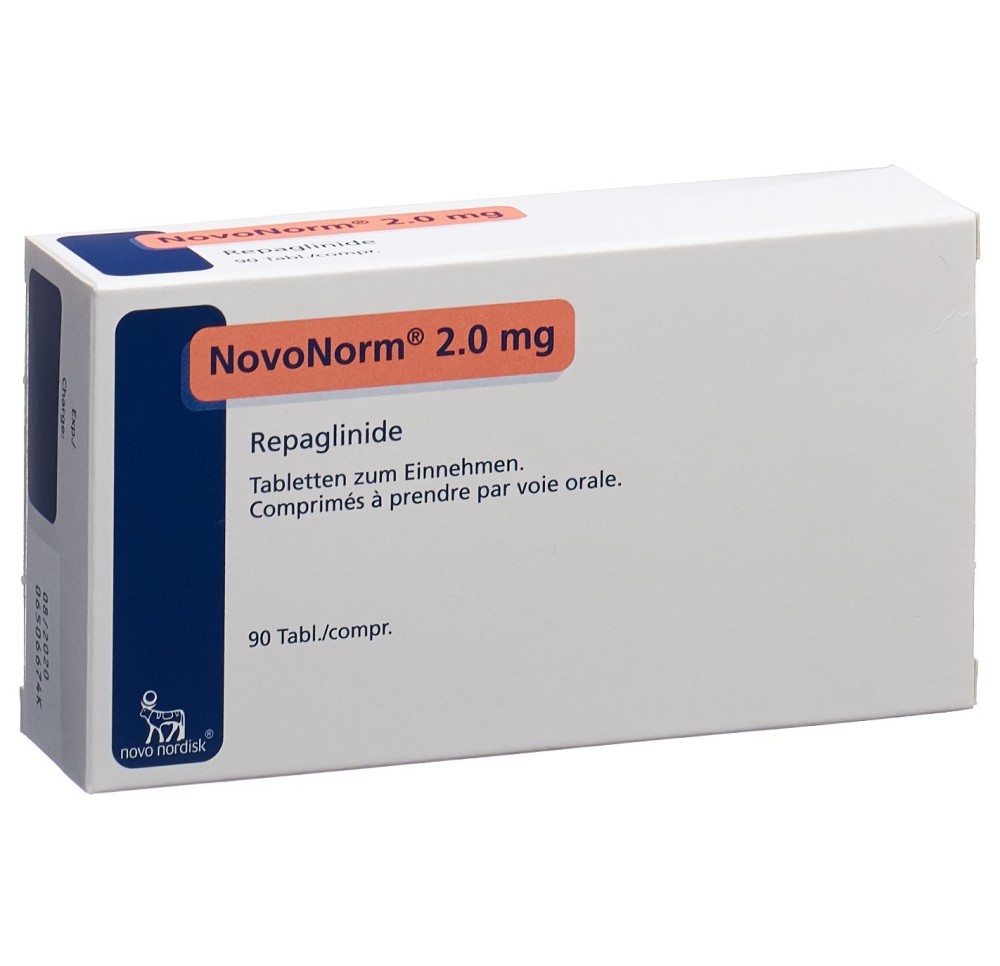 NOVONORM cpr 2 mg 90 pce