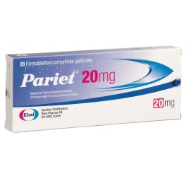 PARIET cpr pell 20 mg 28 pce