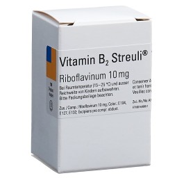 VITAMINE B2 Streuli drag 10 mg bte 100 pce