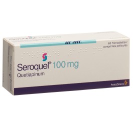 SEROQUEL cpr pell 100 mg 60 pce