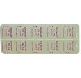 SEROQUEL cpr pell 200 mg 100 pce