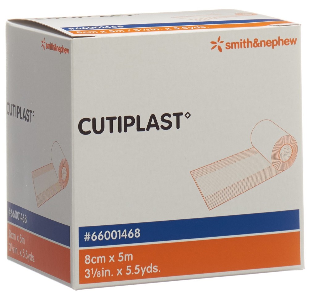 CUTIPLAST VENDU METR pansem n tissé 8cmx5m blanc