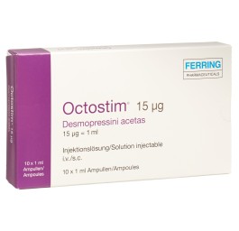 OCTOSTIM sol inj 15 mcg/ml 10 fl 1 ml
