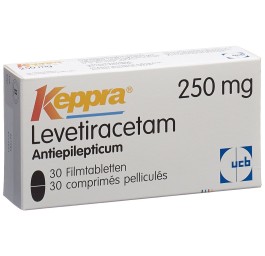 KEPPRA cpr pell 250 mg 30 pce