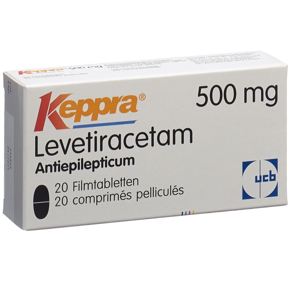 KEPPRA cpr pell 500 mg 20 pce KEPPRA cpr pell 500 mg 20 pce