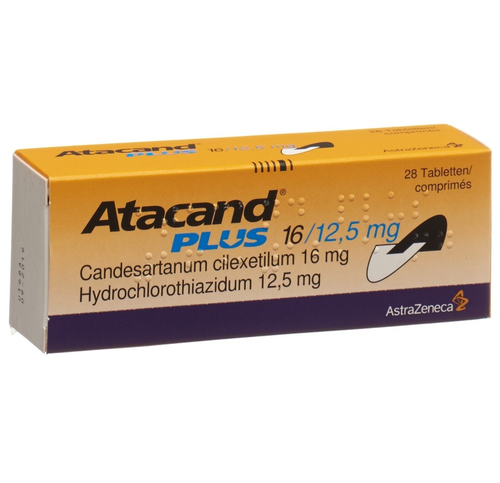 ATACAND plus cpr 16/12.5 mg 28 pce ATACAND plus cpr 16/12.5 mg 28 pce