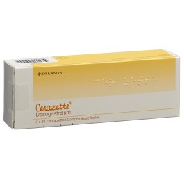 CERAZETTE cpr pell 0.075 mg 3 x 28 pce