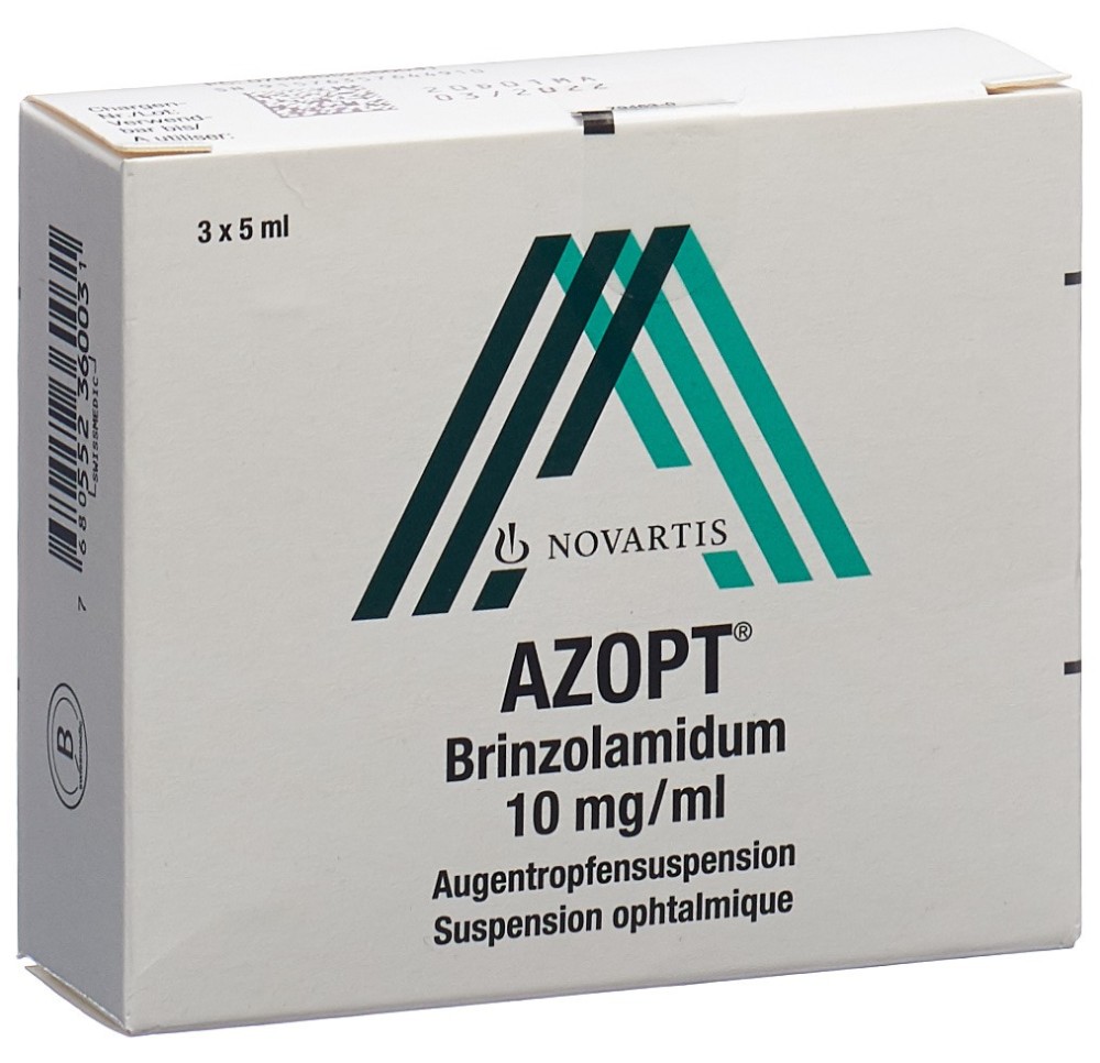 AZOPT susp opht 3 fl 5 ml AZOPT susp opht 3 fl 5 ml
