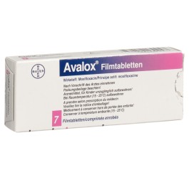 AVALOX cpr pell 400 mg 7 pce