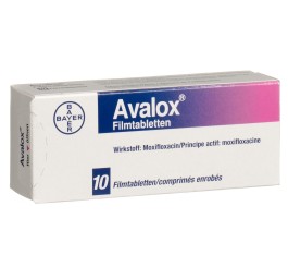 AVALOX cpr pell 400 mg 10 pce
