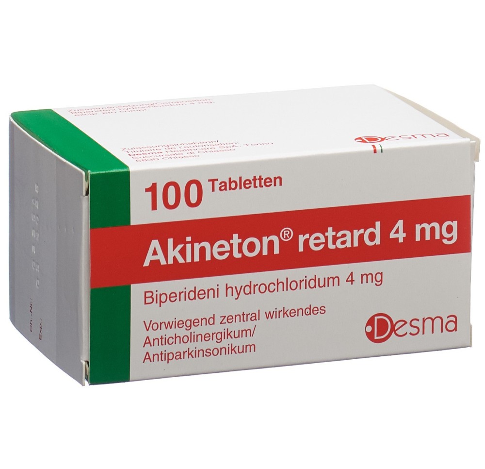 AKINETON retard cpr ret 4 mg 100 pce