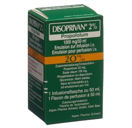 DISOPRIVAN 2% 1 g/50ml flac 50 ml
