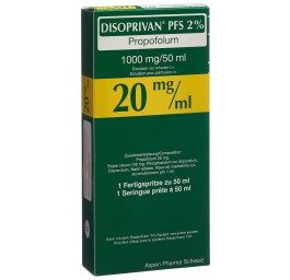 DISOPRIVAN PFS 2% 1 g/50ml ser pré 50 ml