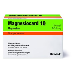 MAGNESIOCARD gran 10 mmol orange sach 50 pce