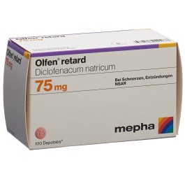 OLFEN retard depotabs 75 mg 100 pce