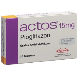 ACTOS cpr 15 mg 28 pce
