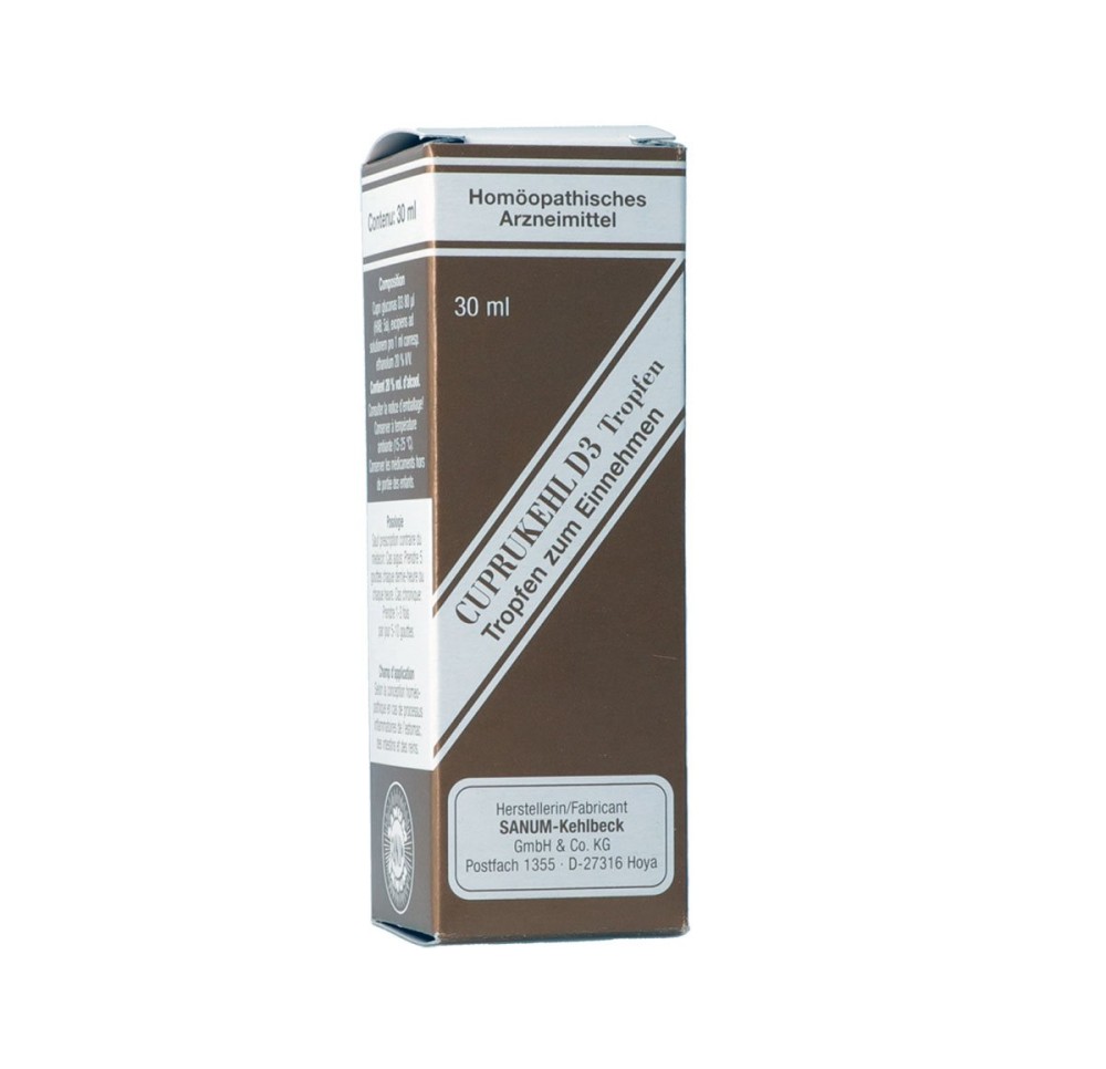 CUPRUKEHL gouttes 3 D fl 30 ml CUPRUKEHL gouttes 3 D fl 30 ml