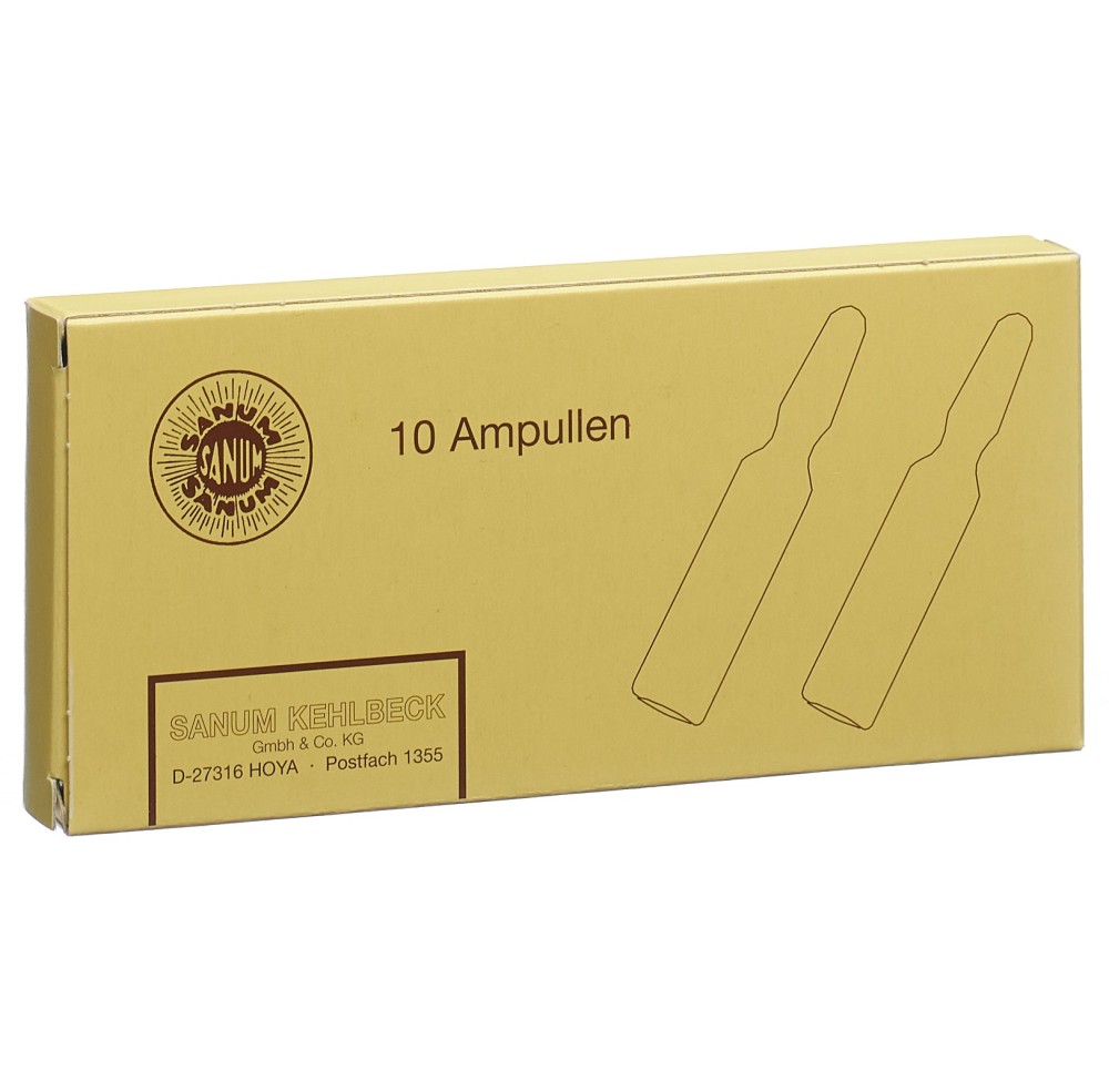 SANUM mycobacterium phlei sol inj 6 D 10 amp 1 ml SANUM mycobacterium phlei sol inj 6 D 10 amp 1 ml