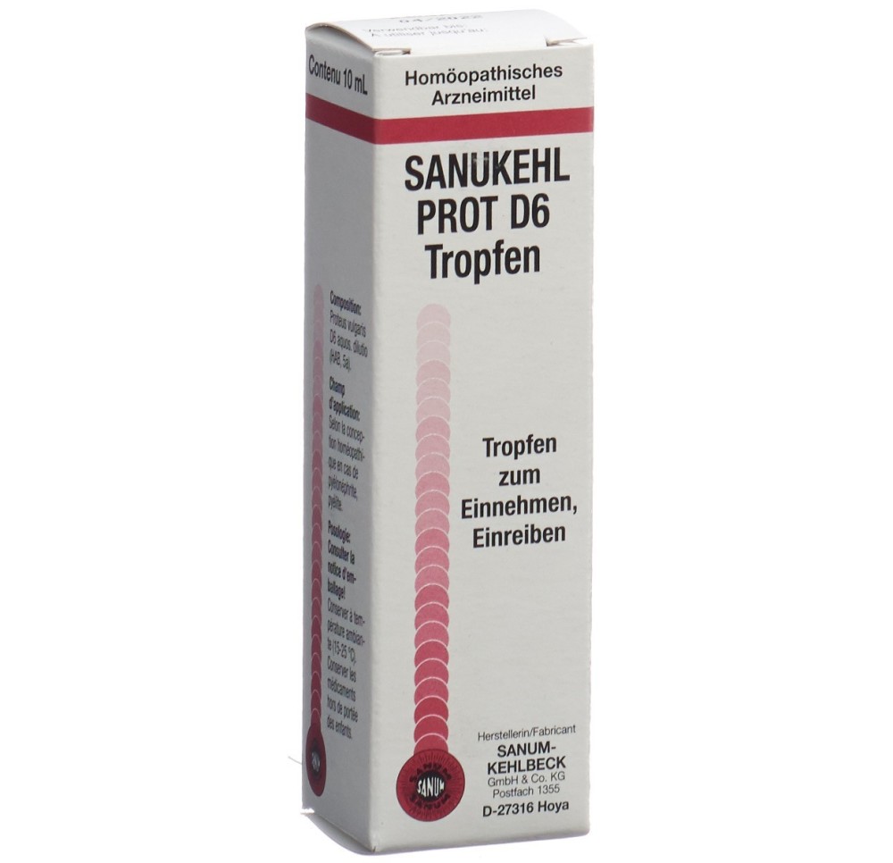 SANUKEHL Prot gouttes 6 D fl 10 ml SANUKEHL Prot gouttes 6 D fl 10 ml