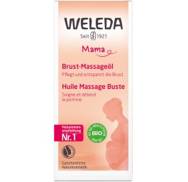 WELEDA MAMA huile massage buste fl verre 50 ml