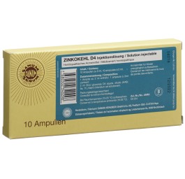 ZINKOKEHL sol inj 10 amp 2 ml