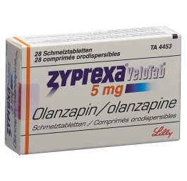 ZYPREXA Velotab cpr orodisp 5 mg 28 pce