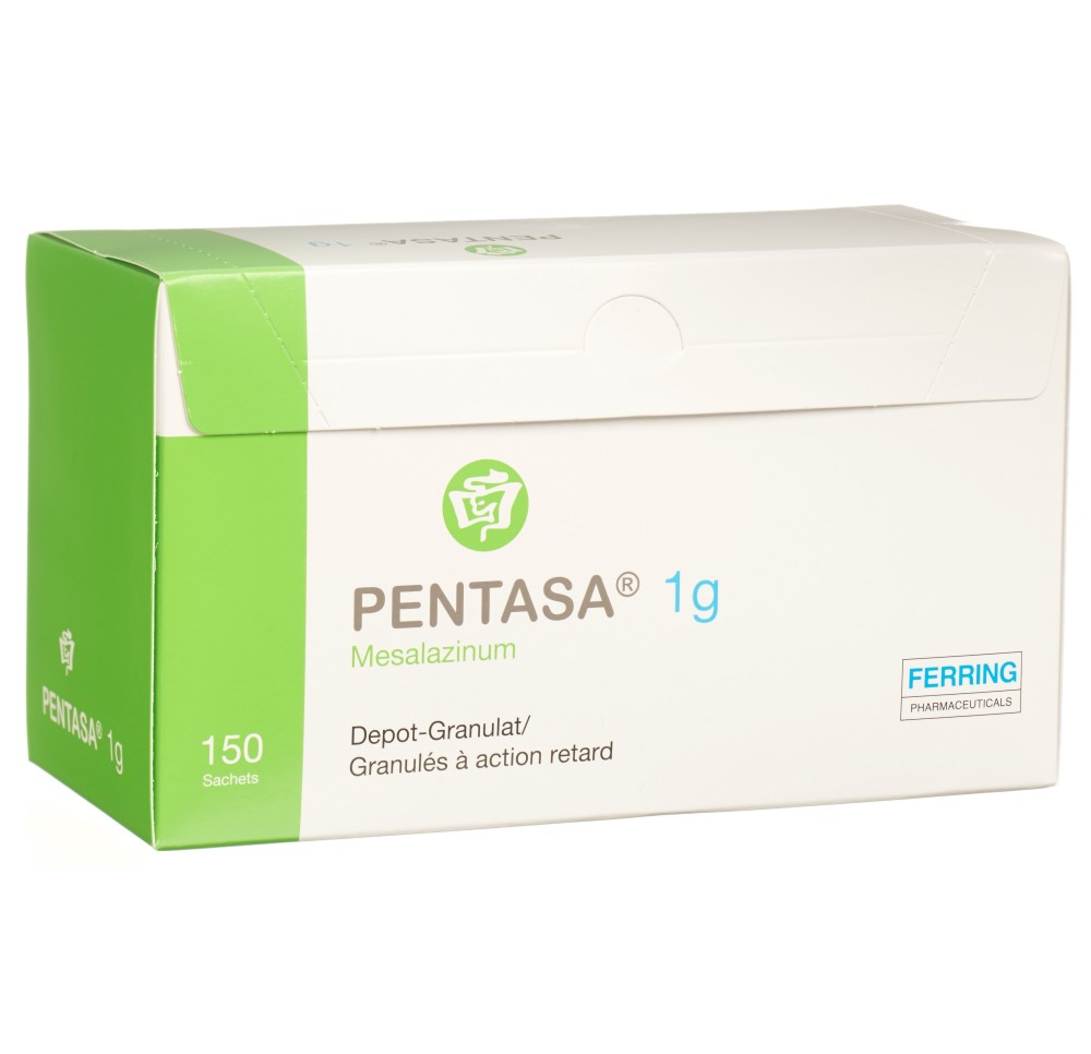 PENTASA gran dépôt 1 g sach 150 pce PENTASA gran dépôt 1 g sach 150 pce
