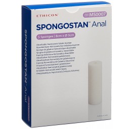 SPONGOSTAN anal 8x3cm 5 pce