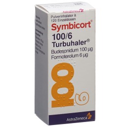 SYMBICORT 100/6 turbuhaler 120 dos