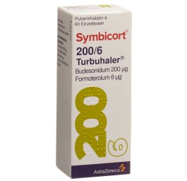 SYMBICORT 200/6 turbuhaler 60 dos