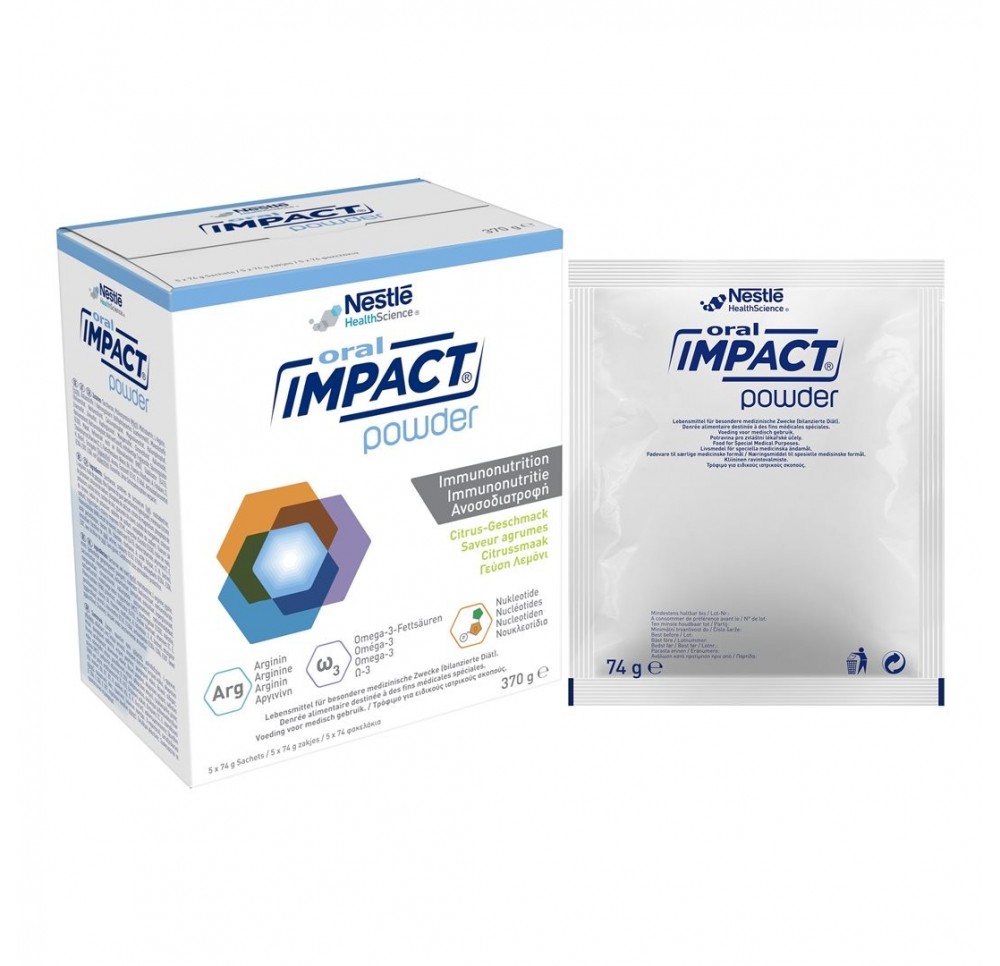 Impact Oral immunonutrition pdr citrus 5 sach 74 g